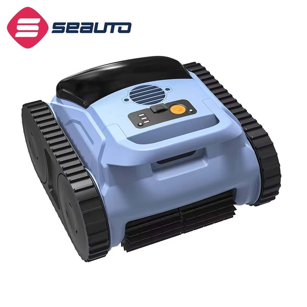 Seauto SAT20-P Cordless Robotic Pool Cleaner w/180Mins Wall & Waterline Cleaning