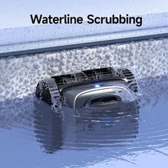 WYBOT C1 Pool Cleaner Wall Climb Cordless Robotic Pool Robot In-Ground Pools