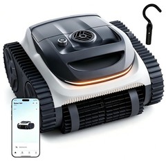 C10 Cordless Robotic Pool Vacuum for Inground Pools Max to 210-Min Runtime, Trip