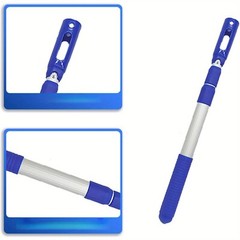 Swimming Pool Pole Aluminium Telescopic Rod Pool Pole for Connect Net Brushes