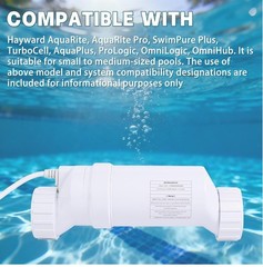 Cell-15 Salt Cell up to 25,000 Gallon Pool Chlorination Salt Chlorine Generator