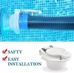Battery-Powered Free Rotating Pool Vacuum Lock for Enhanced Safety & Efficiency