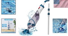 Durable Pool Cleaner with Plastic Construction 28 Inch Length for Versatility