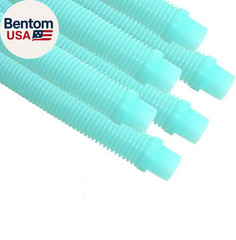 6 Pack Universal Pool Cleaner Hose 48″ Long Aqua Color for Kreepy Krauly, Baracu