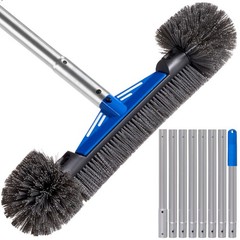 Best Choice Products 20″ Pool Brush with 9 ft Aluminum Pole – Pool Cleaning Set